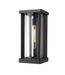 Z-Lite 586M-BK Glenwood One Light Outdoor Wall Sconce, Black Main Image.jpg