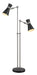 Z-Lite 728FL-MB-BN Soriano Two Light Floor Lamp, Matte Black / Brushed Nickel Main Image.jpg