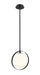 Z-Lite 730MP-MB Midnetic One Light Mini Pendant, Matte Black Main Image.jpg