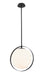 Z-Lite 730P12-MB Midnetic One Light Mini Pendant, Matte Black Main Image.jpg