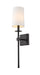 Z-Lite 811-1S-MB Camila One Light Wall Sconce, Matte Black Main Image.jpg