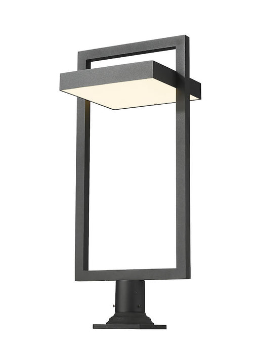 Z-Lite 566PHXLR-533PM-BK-LE Luttrel LED Outdoor Pier Mount, Black Main Image.jpg