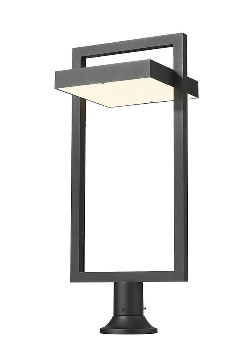 Z-Lite 566PHXLR-553PM-BK-LE Luttrel LED Outdoor Pier Mount, Black Main Image.jpg