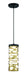 George Kovacs P935-688-L Golden Eclipse LED Mini Pendant, Coal And Honey Gold Main Image.jpg