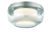 George Kovacs P952-1-084-L First Encounter Family LED Flush Mount, Brushed Nickel Main Image.jpg