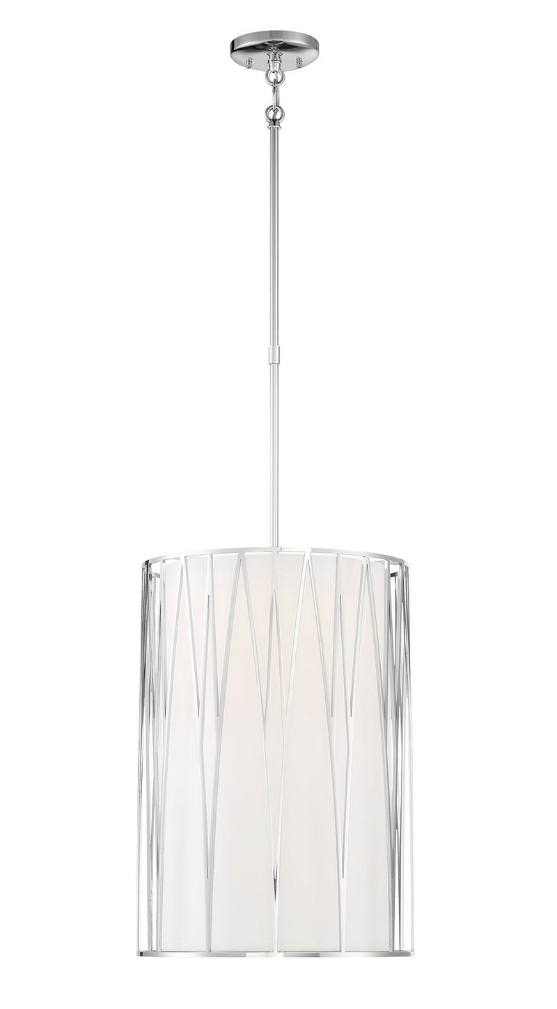 Minka-Lavery 1081-613-L Regal Terrace LED Pendant, Polished Nickel Main Image.jpg