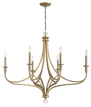 Minka-Lavery 1097-740 Covent Park Six Light Chandelier, Brushed Honey Gold Main Image.jpg