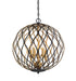 Minka-Lavery 2405-680 Gilded Glam Five Light Pendant, Sand Coal Main Image.jpg