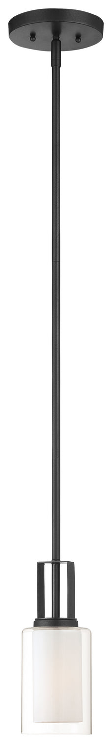 Minka-Lavery 4101-66 Parsons Studio One Light Mini Pendant, Sand Coal Main Image.jpg