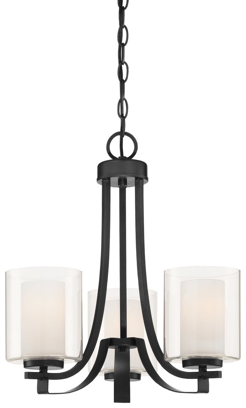 Minka-Lavery 4103-66 Parsons Studio Three Light Chandelier, Sand Coal Main Image.jpg