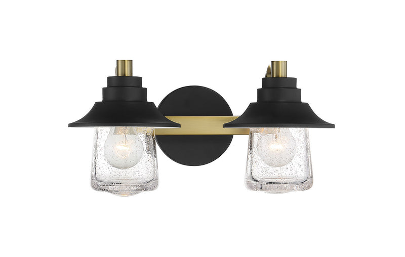Minka-Lavery 4892-685 Westfield Manor Two Light Bath, Sand Coal W/ Soft Brass Main Image.jpg