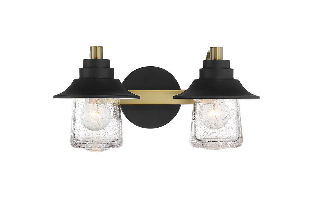 Minka-Lavery 4892-685 Westfield Manor Two Light Bath, Sand Coal W/ Soft Brass Main Image.jpg