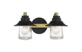 Minka-Lavery 4892-685 Westfield Manor Two Light Bath, Sand Coal W/ Soft Brass Main Image.jpg