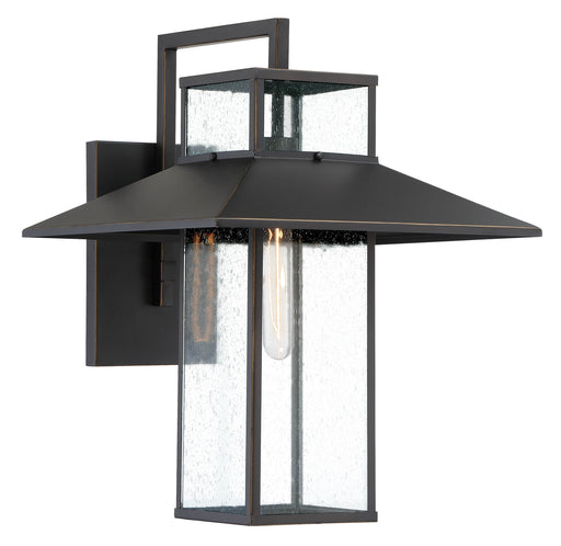 Minka-Lavery 73152-143C Danforth Park One Light Outdoor Wall Mount, Oil Rubbed Bronze W/ Gold Highlights Main Image.jpg