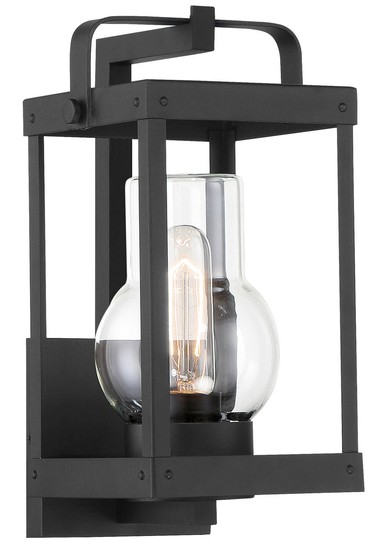 Minka-Lavery 73161-66 Sullivans Landing One Light Outdoor Wall Lantern, Sand Coal Main Image.jpg