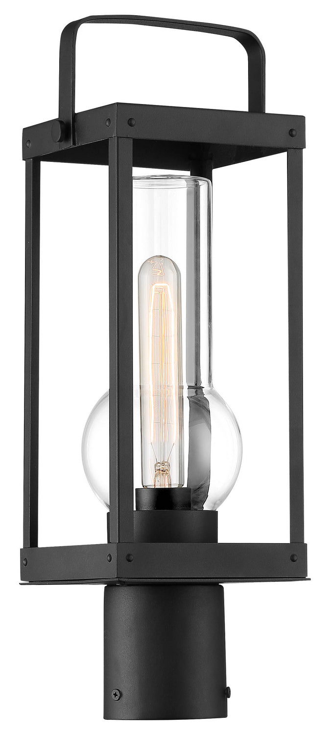 Minka-Lavery 73166-66 Sullivans Landing One Light Outdoor Post Lantern, Sand Coal Main Image.jpg