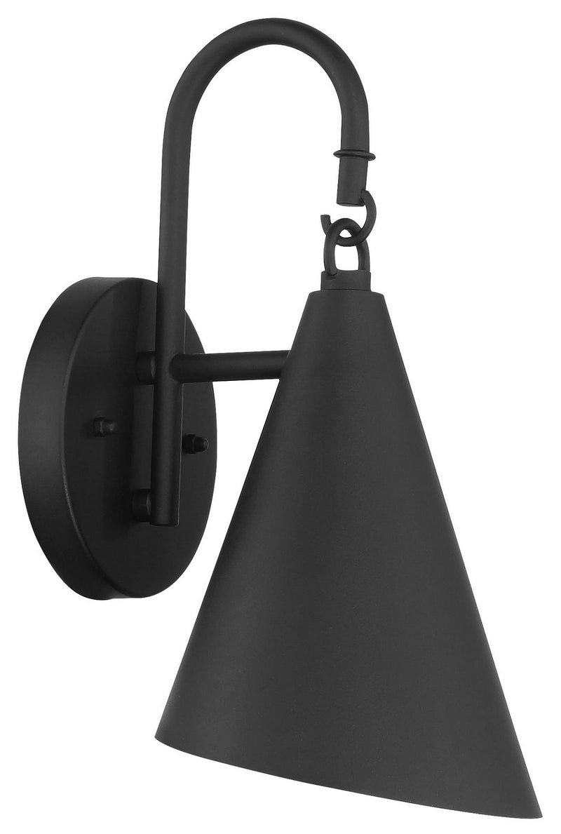 Minka-Lavery 73171-66 Playwright One Light Outdoor Wall Mount, Sand Coal Main Image.jpg