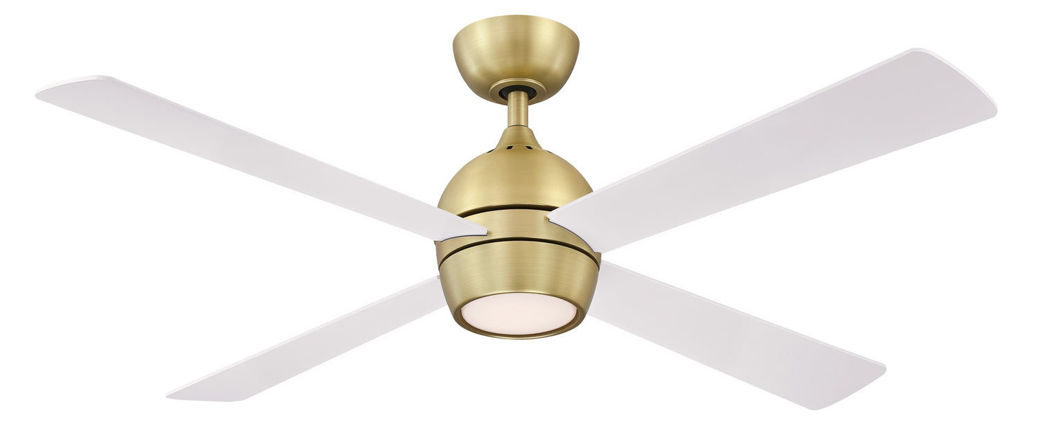 Fanimation FP7652BS Kwad 52 52" Ceiling Fan Brushed Satin Brass Main Image.jpg