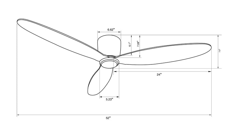 Lucci Air 21287001 Radar 52" Ceiling Fan, White Alternate Image.jpg