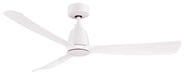 Fanimation FPD8534MW Kute 52 52" Ceiling Fan Matte White Main Image.jpg