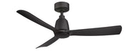 Fanimation FPD8547BL Kute 44 44" Ceiling Fan Black Main Image.jpg