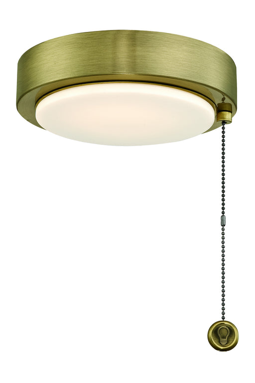 Fanimation LK179AB Light Kits One Light Fan Light Kit Antique Brass Main Image.jpg