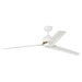 Visual Comfort Fan 3ARR68RZWBBS Arcade 68 Ceiling Fan, Matte White Main Image.jpg