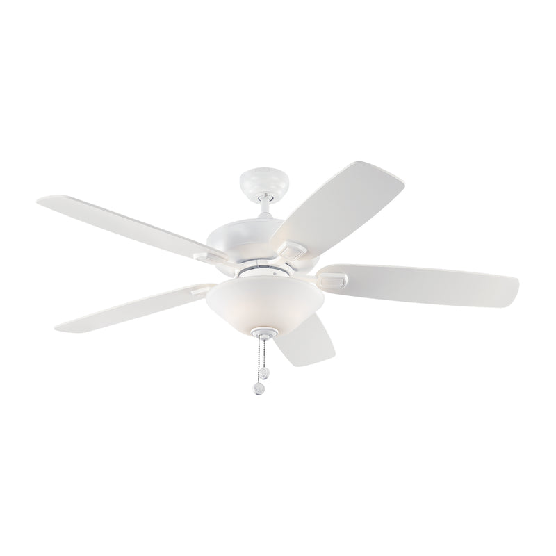 Generation Lighting 5COM52RZWD-V1 Colony 52"Ceiling Fan, Matte White Main Image.jpg