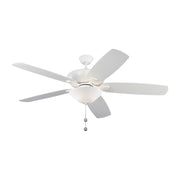 Generation Lighting 5CSM60RZWD-V1 Colony 60"Ceiling Fan, Matte White Main Image.jpg