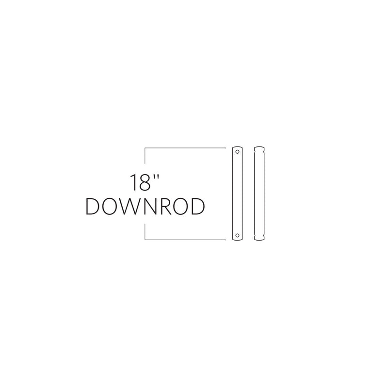 Visual Comfort Fan DR18CH Universal Downrod, Chrome Main Image.jpg