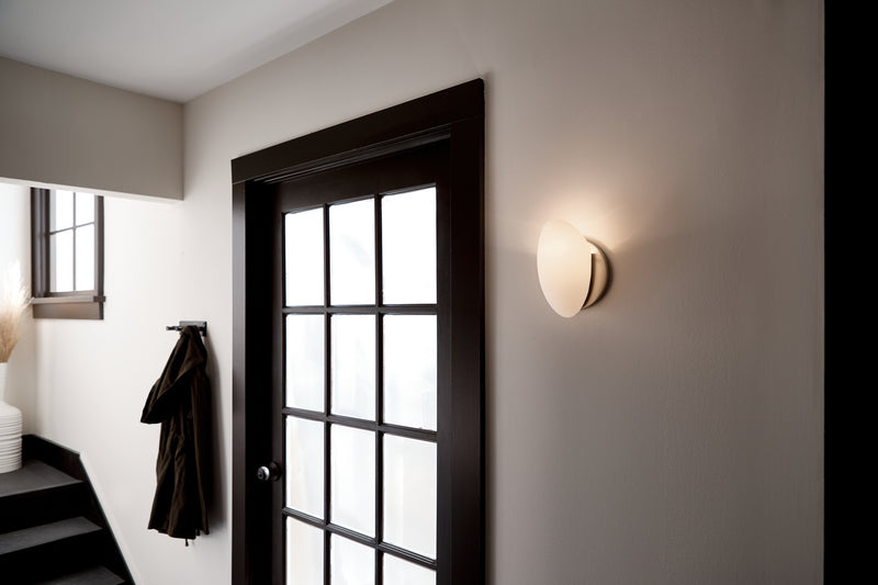 Kichler 6520NI One Light Wall Sconce, Brushed Nickel (2)