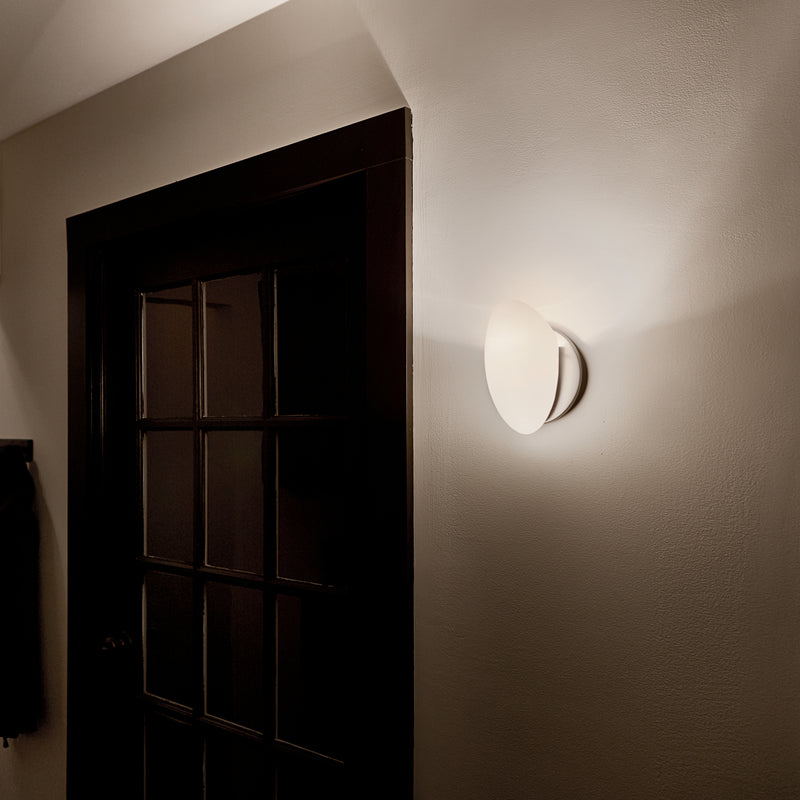 Kichler 6520NI One Light Wall Sconce, Brushed Nickel (6)