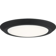 Quoizel VRG1612EK Verge LED Flush Mount, Earth Black Main Image.jpg