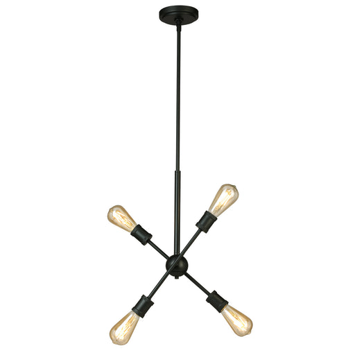 Eglo USA 203945A Etris Row Four Light Pendant Black Main Image.jpg