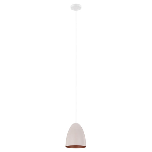 Eglo USA 204082A Sarabia-P One Light Pendant Pastel Apricot, Copper Main Image.jpg