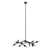Eglo USA 204295A Bocadella 12 Light Ceiling or Pendant Light Matte Black Main Image.jpg
