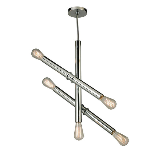 Eglo USA 204472A Drucker Five Light Pendant Black Main Image.jpg