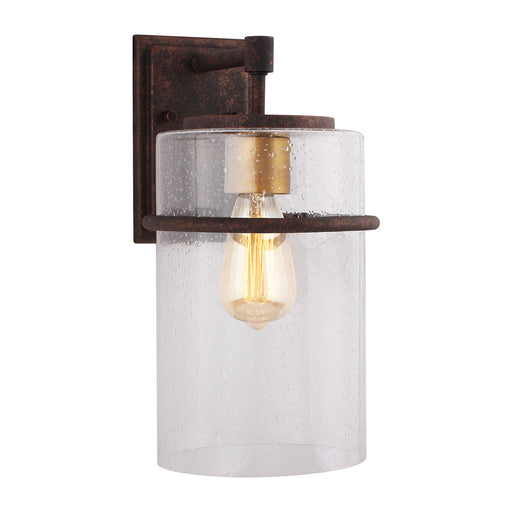 Eglo USA 204545A Brandel One Light Outdoor Wall Mount Rust Main Image.jpg