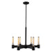Eglo USA 204553A Broyles Six Light Chandelier Matte Black Main Image.jpg