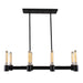 Eglo USA 204554A Broyles Eight Light Pendant Matte Black Main Image.jpg