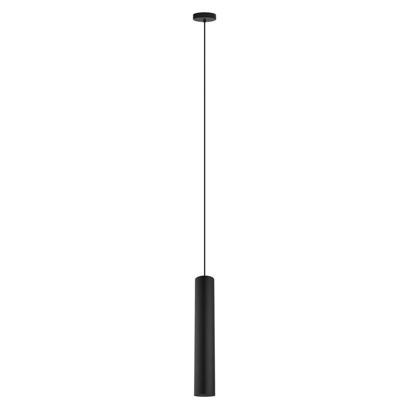 Eglo USA 62558A Tortoreto One Light Pendant Matte Black Main Image.jpg