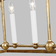 Visual Comfort Studio CC1216ADB Stonington Six Light Chandelier, Antique Gild Alternate Image 3.jpg