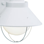Kichler 9022WH One Light Outdoor Wall Mount, White (2)