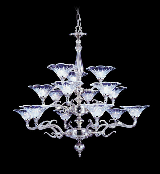 Framburg 8623 PS Geneva 15 Light Foyer Chandelier, Polished Silver Main Image.jpg