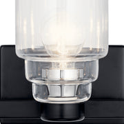 Kichler 55012BK Three Light Bath, Black (3)