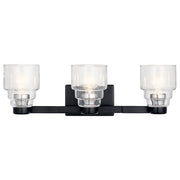 Kichler 55012BK Three Light Bath, Black