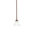 Kichler 2771TZ One Light Mini Pendant, Tannery Bronze (2)