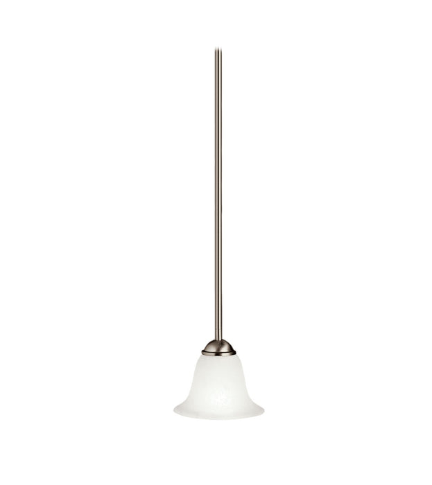 Kichler 2771NI One Light Mini Pendant, Brushed Nickel (2)