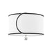 Mitzi H381602-PN Zara Two Light Semi Flush Mount, Polished Nickel Main Image.jpg