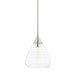 Mitzi H431701S-PN Marissa One Light Pendant, Polished Nickel Main Image.jpg